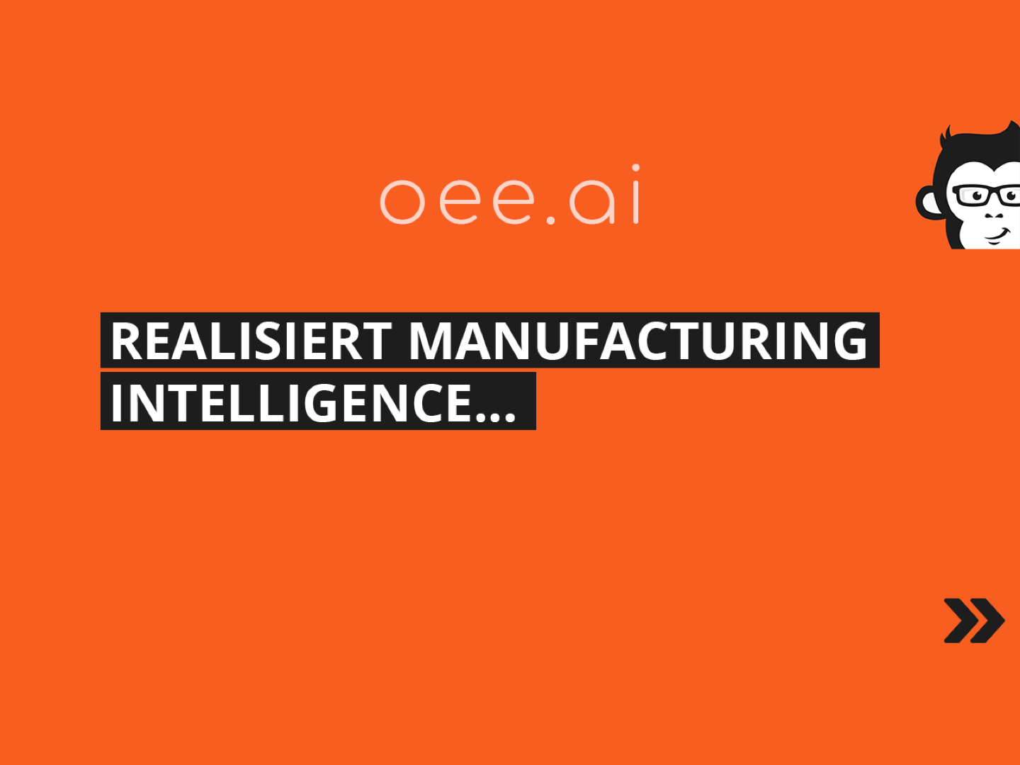 oee.ai realisiert manufacturing intelligence